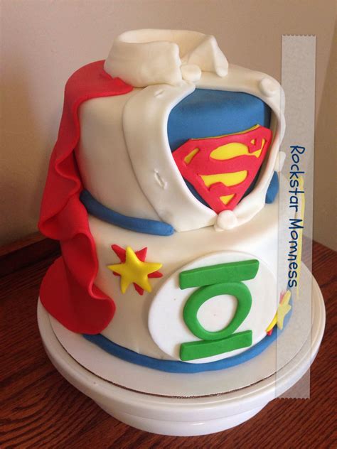 Dc Comic Cake Cake Desserts Food