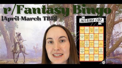 R Fantasy Sff Bingo A Yearlong Tbr Leereads Youtube