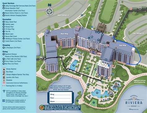 2024 riviera resort shortcuts map - AllEars.Net