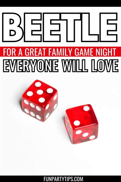 Beetle Dice Game Master Guide (Rules, Twists & Tips for Epic Fun) - Fun ...