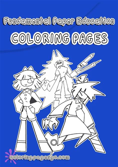 Fundamental Paper Education Coloring Pages Printable