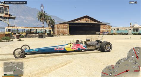 Redbull Dragster Livery Gta5