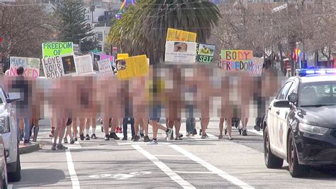 2nd Annual San Francisco Valentines Nude Love Parade 2017 Warning