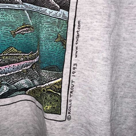 The Perils Of Nude Flyfishing Single Stitch Vint Gem