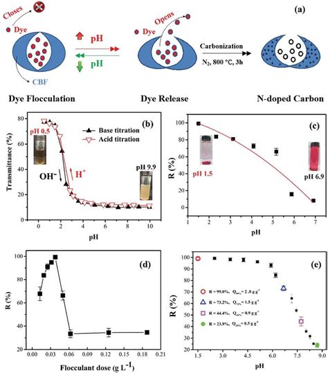 Ph Responsive Flocculant For A Precise Dye Release Control System A