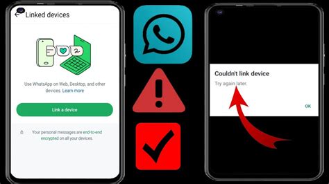 How To Fix WhatsApp Couldnt Link Device Try Again Later Problem 2024