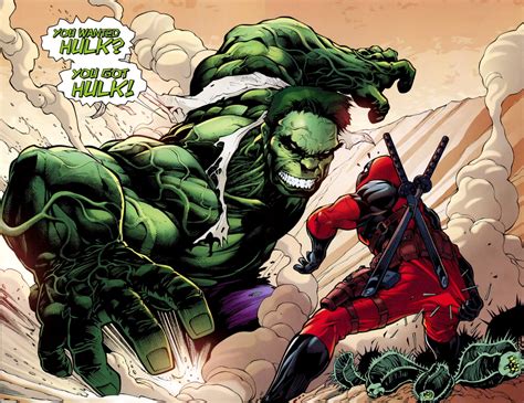 Free download | HD wallpaper: Comics, Deadpool vs. hulk | Wallpaper Flare