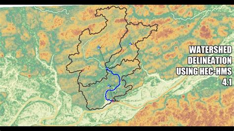 Watershed Delineation Using HEC HMS YouTube