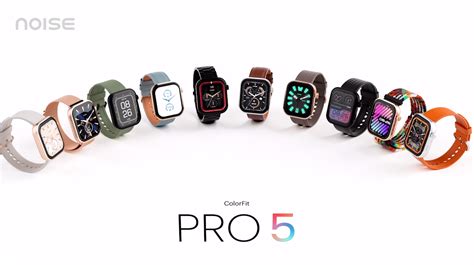 Noise ColorFit Pro 5 Smartwatch With 1 85 AMOLED Display 7 Day