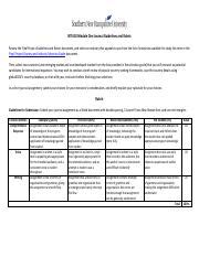 INT 610 Module One Journal Guidelines And Rubric Pdf INT 610 Module