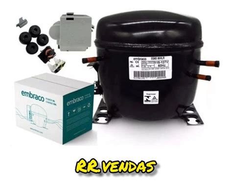 Motor Compressor Embraco 1 3 Ffi 12 Hbx 115 127v R134 Frete grátis