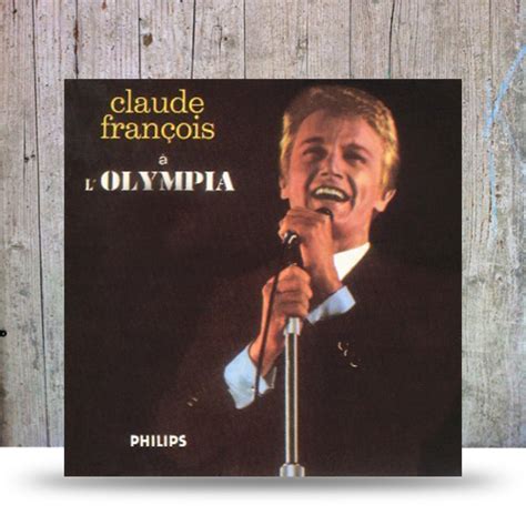 Claude Fran Ois A L Olympia Disque Vinyle Rock On Wall