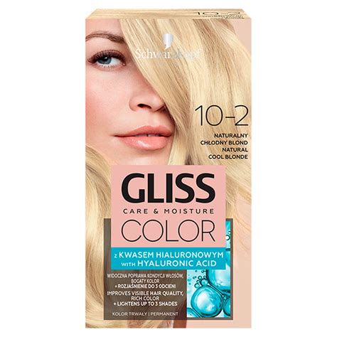 Gliss Color farba do włosów 10 2 naturalny chłodny blond 1 opak hebe pl