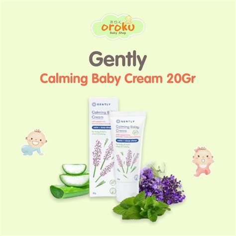 Jual GENTLY CALMING BABY CREAM 20GR KRIM PENGHANGAT DAN PEREDA KOLIK