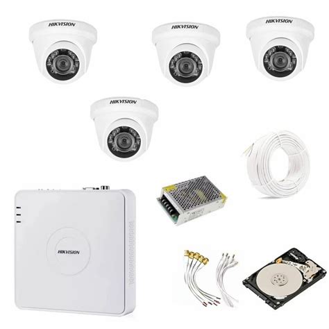 Cctv Full Set Hikvision C Plus Cctv Camera Rajguru Computech At Rs