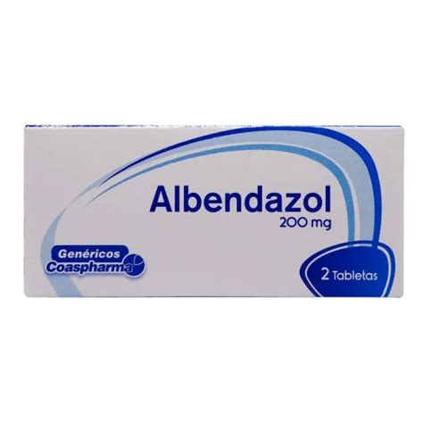 Albendazol 200mg X 2 Tab Coaspharma Comercializadora SURTI VENTAS