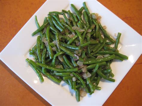 Green Beans with Shallots