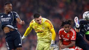 Real Madrid Player Ratings Vs Benfica Red Cards Drama And Kylian