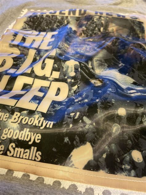 Biggie Smalls Notorious BIG Funeral Shirt Sz S - Gem