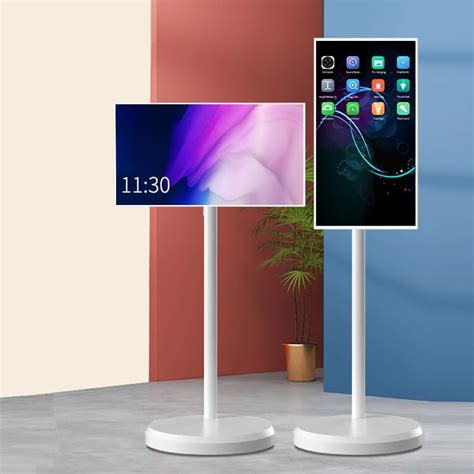 215 Inch Mobile Smart Display 1080 X 1920 Ips Rotating Smart Screen