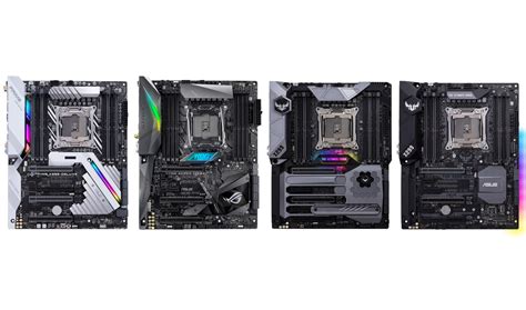 Asus X299 Motherboards Revealed Prime Tuf And Rog