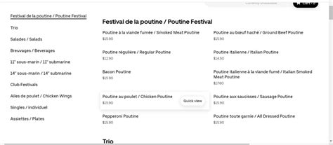 La Belle Province Menu With Prices [Updated 2024] - TheFoodXP