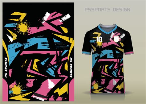 sports shirt design for use in the manufacture of sportswear or use as ...