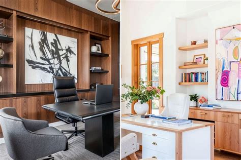 Before And After His And Hers Home Office Design Decorilla Online