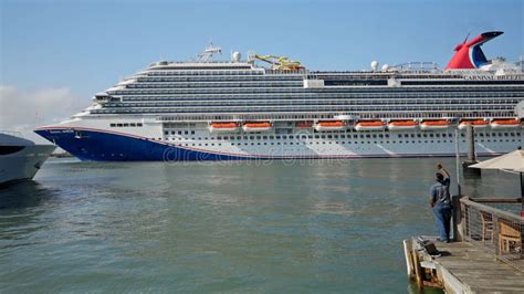 Carnival Breeze Cruise Liner In Galveston Galveston United States