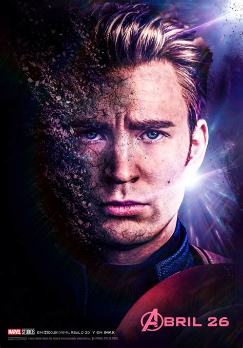 Marvel Spoiler Oficial Avengers Endgame Poster Captain America Hd K