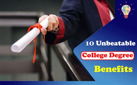 10 Unbeatable College Degree Benefits That Improve Quality of Life ...