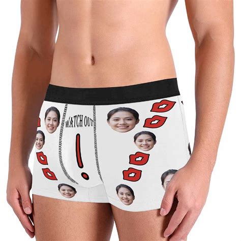 Custom Boxers With Face Personalized Face Photo On Men S Etsy