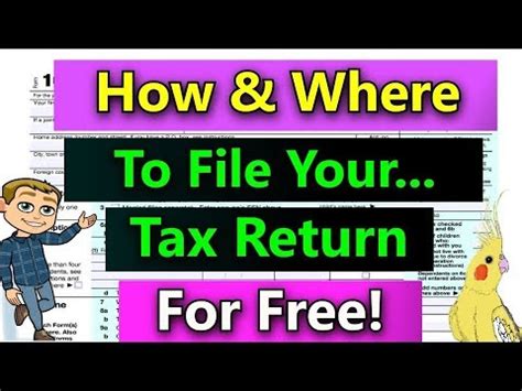 How To File your Tax Return For Free: (Where Can I File My Tax Return ...