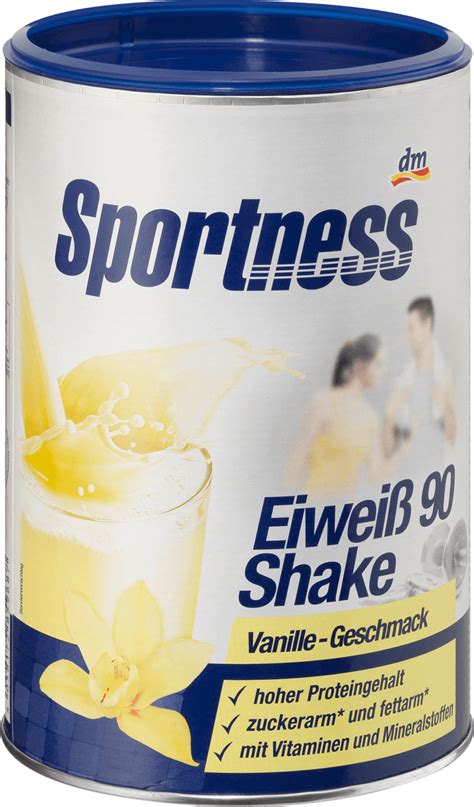 Sportness Proteinpulver Eiweiß 90 Vanille Geschmack 350 G Dauerhaft Günstig Online Kaufen Dm De