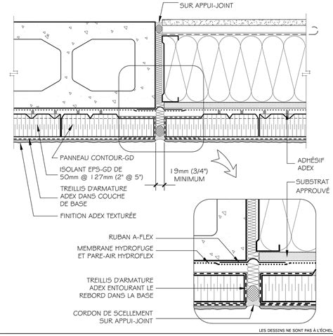 Système d isolation ADEX RS ADEX Enduits architecturaux