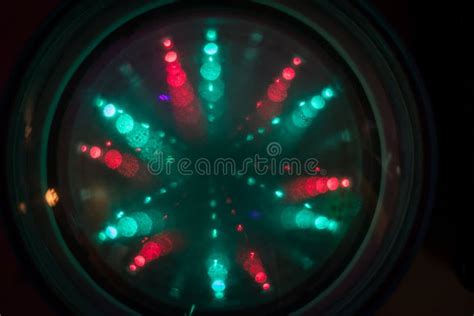 Fun Flashing Bokeh Lights Background. Night Indoor Entertainment Stock Photo - Image of colorful ...