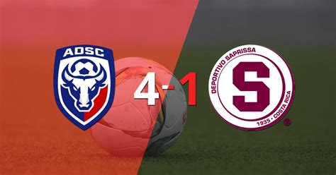 Ad San Carlos Sentenció Con Goleada 4 1 A Dep Saprissa Infobae