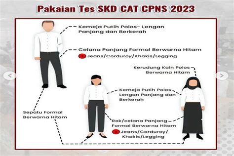 Aturan Berpakaian Dan Dokumen Yang Harus Dibawa Saat Ujian Skd Cpns