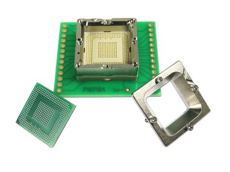 open top bga socket  bga ironwood electronics