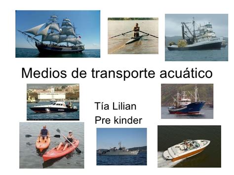 Medios De Transporte Acu Tico