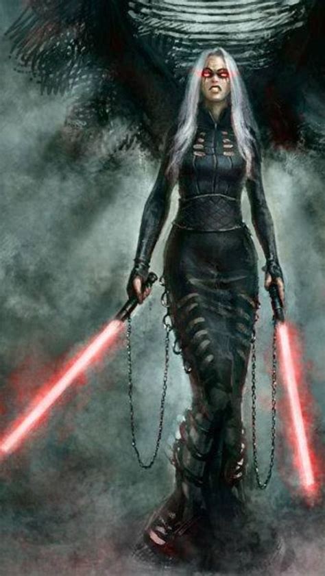 Female Sith Lord Star Wars Characters Star Wars Art Star Wars Artwork