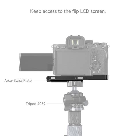 Smallrig Foldable L Shape Mount Plate For Sony Alpha 7r V Alpha 7 Iv