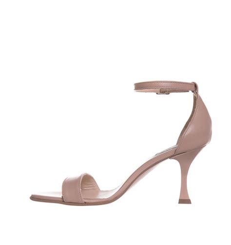 Sandale Elegante Nude Din Piele Naturala