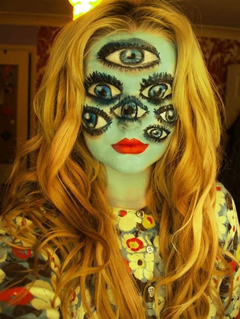 22 Crazy Halloween Makeup Ideas - Pictolic