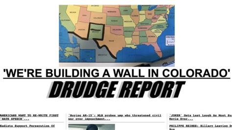 drudge report breaking drudge report news analysis