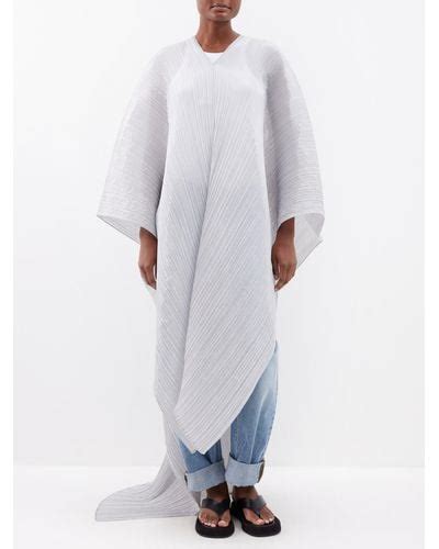 White Pleats Please Issey Miyake Knitwear For Women Lyst