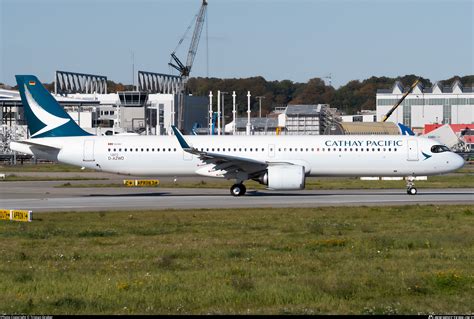 D AZWD Cathay Pacific Airbus A321 251NX Photo By Tristan Gruber ID