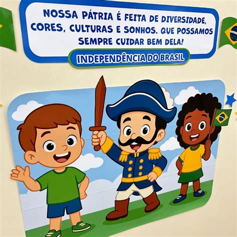 Painel Semana Da Patria - Painel Semana da Pátria | Imprima Atividades