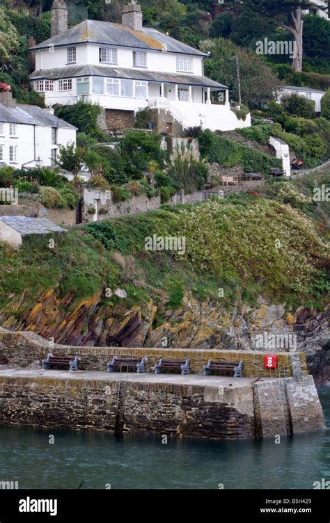 Polperro cornwall Stock Photo - Alamy