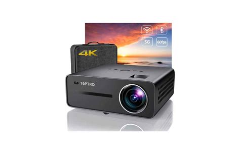 TOPTRO X5 5G WiFi Bluetooth Projector 460 ANSI Lumen Full HD